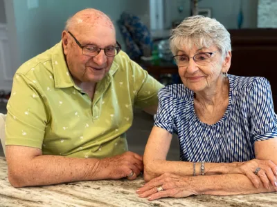 Couple celebrates 75 years